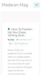 Mobile Screenshot of madaranmag.com